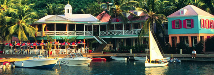 Pussers Tortola with Caribbean Blue Boat Charters