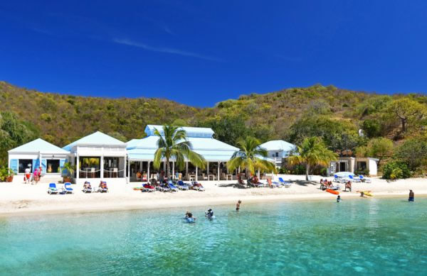 the caves - on the coast line of Norman Island in the British Virgin Islands