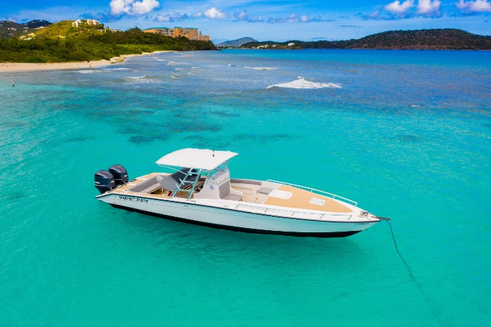 Rent A Boat from Caribbean Blue Boat Charters in St. Thomas USVI